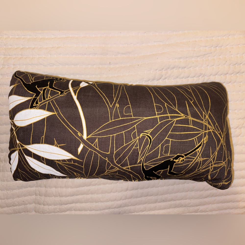 Multi colored Monte pillow new colors gold black and grey
